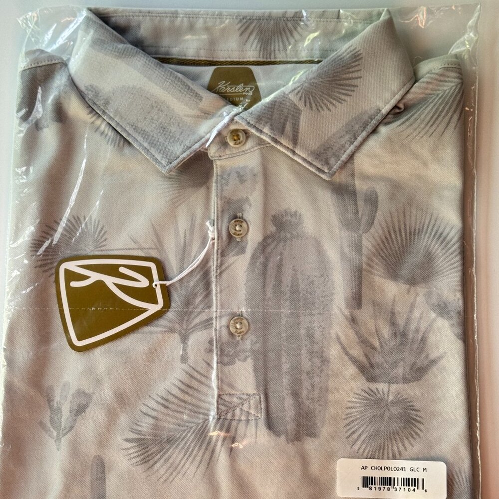 NWT Men's PING - Karsten Polo Golf Shirt M
